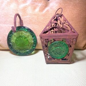 PARTY-LITE La Rosetta hanging lantern